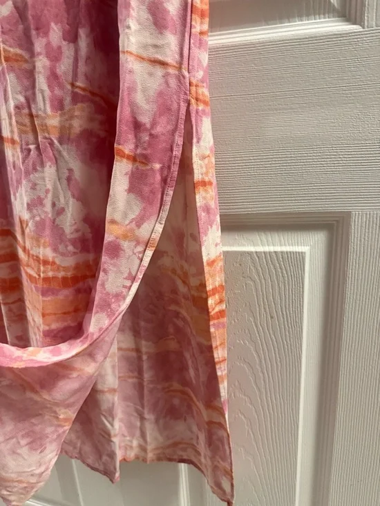 Knox Rose Smocked Waist Maxi Dress Size Medium - Picture 6 of 13